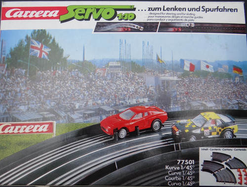 Carrera servo 140 kurve - servo, 1/45
